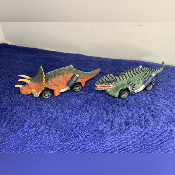 Kids Pull-Back Dinosaur Car Toy Dinosaur Party Favor Game Dino Toy Birthday Gift - Picture 6 of 10